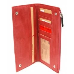 ARTHUR & ASTON Compagnon En Cuir Huile Rose | Portefeuille