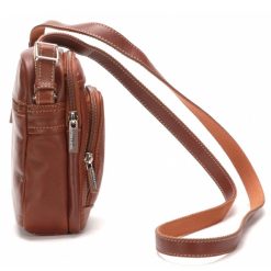 ARTHUR & ASTON Sac Travers Petit Modele Pablo Cuir Plonge | Sac Travers