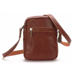 ARTHUR & ASTON Sac Travers Petit Modele Pablo Cuir Plonge | Sac Travers