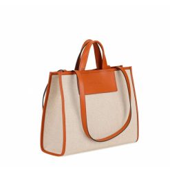 ARTHUR & ASTON Sac Shopping Toile Adele | Sac Shopping