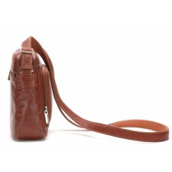 ARTHUR & ASTON Sac Travers Moyen Modele Pablo Cuir Plonge | Sacoche