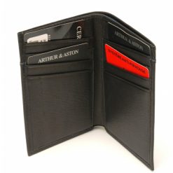 ARTHUR & ASTON Porte-Cartes Ennis En Cuir Plonge | Porte-Cartes